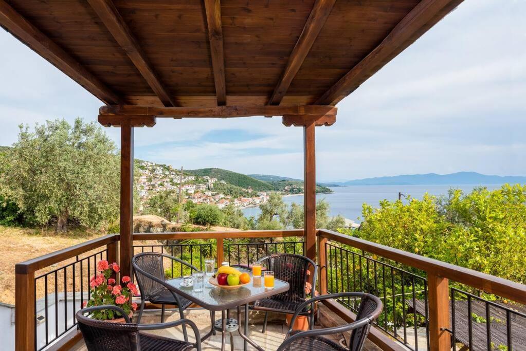 Seaside House With View Over Pagasitikos Άφησσος Εξωτερικό φωτογραφία